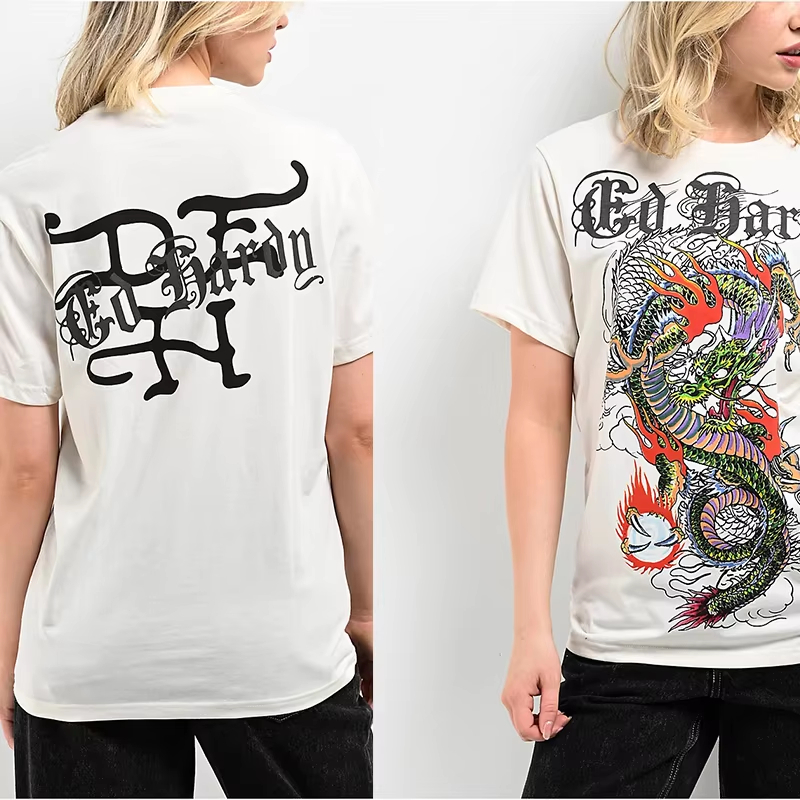 Streetwear Brand Japan - Japonya Ejderha Y2k Sokak Trendy Dövme