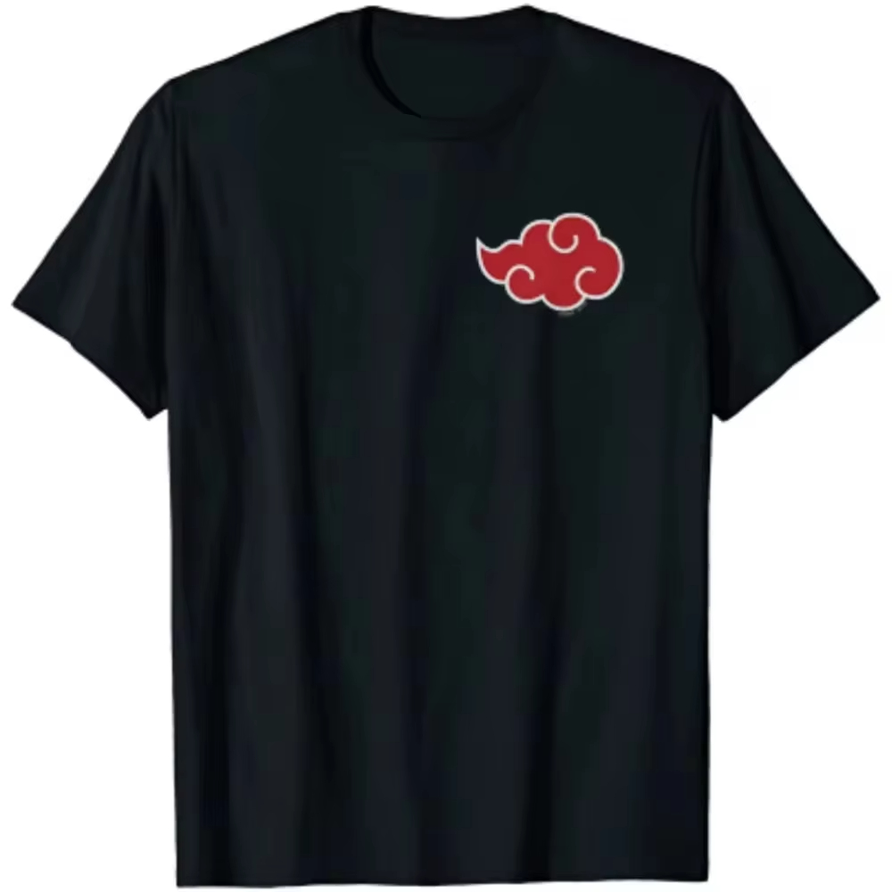 Streetwear Brand Japan - Japonya Anime Akatsuki Bulut Sembolleri Baskılı
