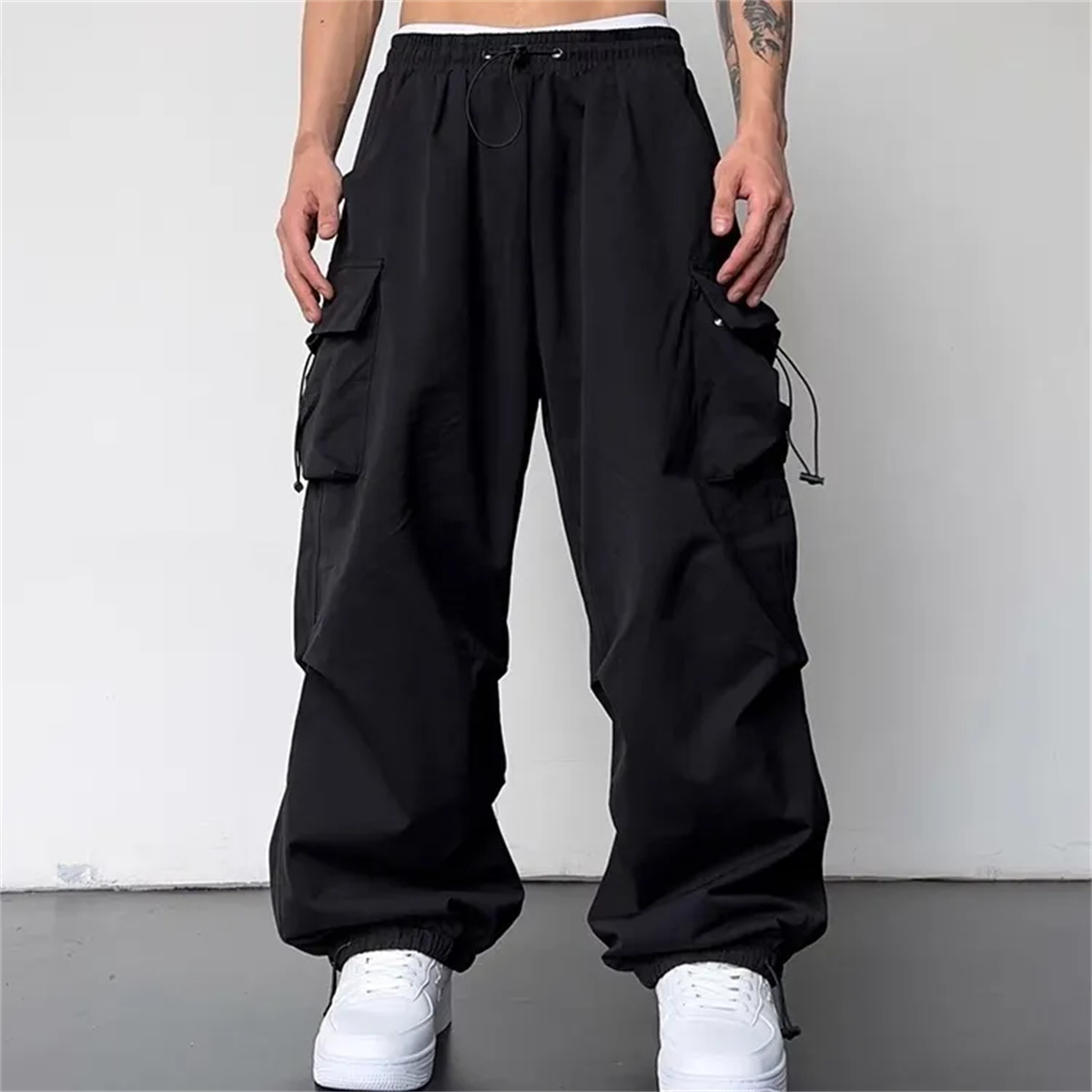 Corteiz Cargo Pant - Amerikan bahar yaz erkekler rahat kargo