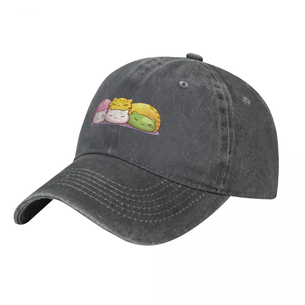 Streetwear Brand Hats - Dango Cat - Kediler sıvıdır Beyzbol