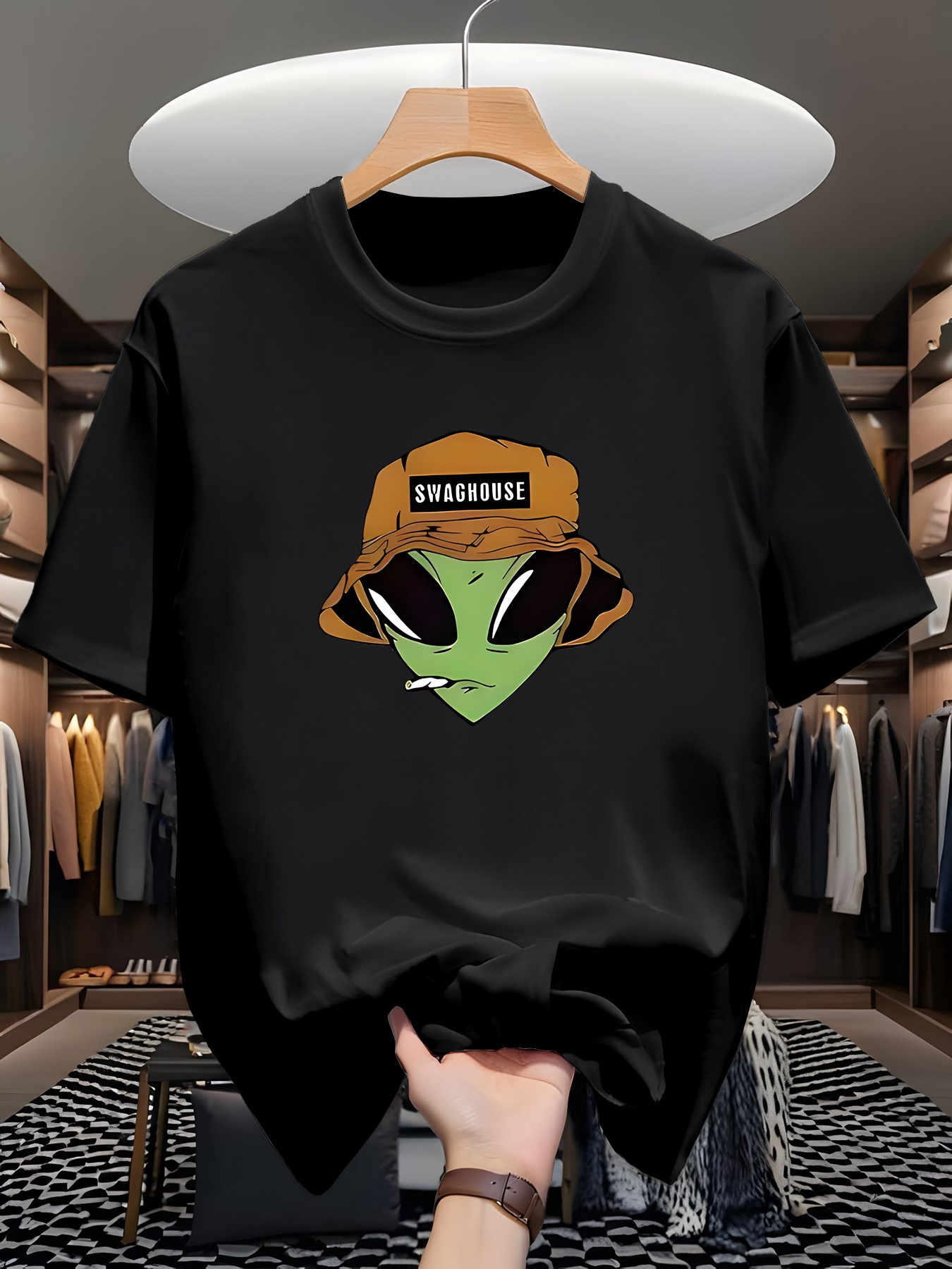 Streetwear Brand Japan - 2025 Moda Erkek T-Shirt Komik Grafik