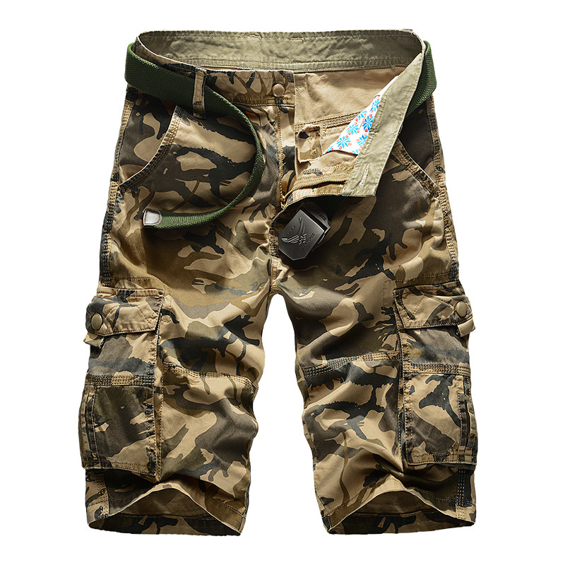 Corteiz Cargo Pant - Kemer İstemez Kamuflaj Kargo Şort Erkek