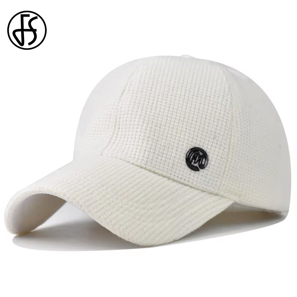 Streetwear Brand Hats - FS Marka Beyaz Çizgili Beyzbol Şapkaları