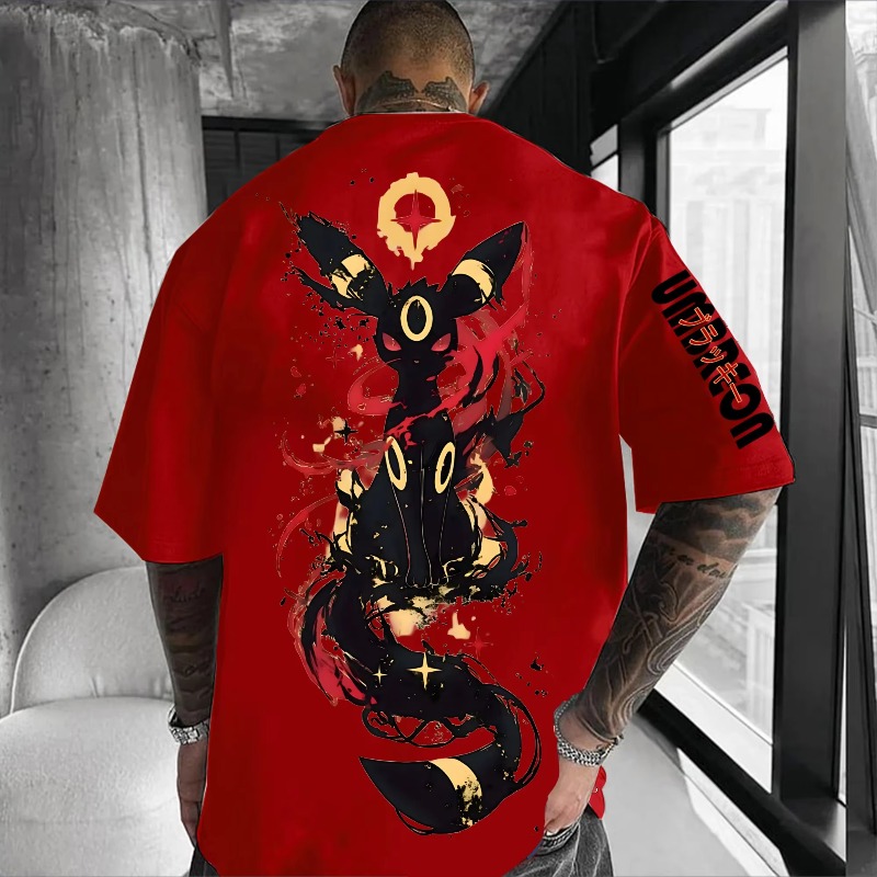 Streetwear Brand Japan - Pokémon Ortak Markalı Baskılı Tişört 2025