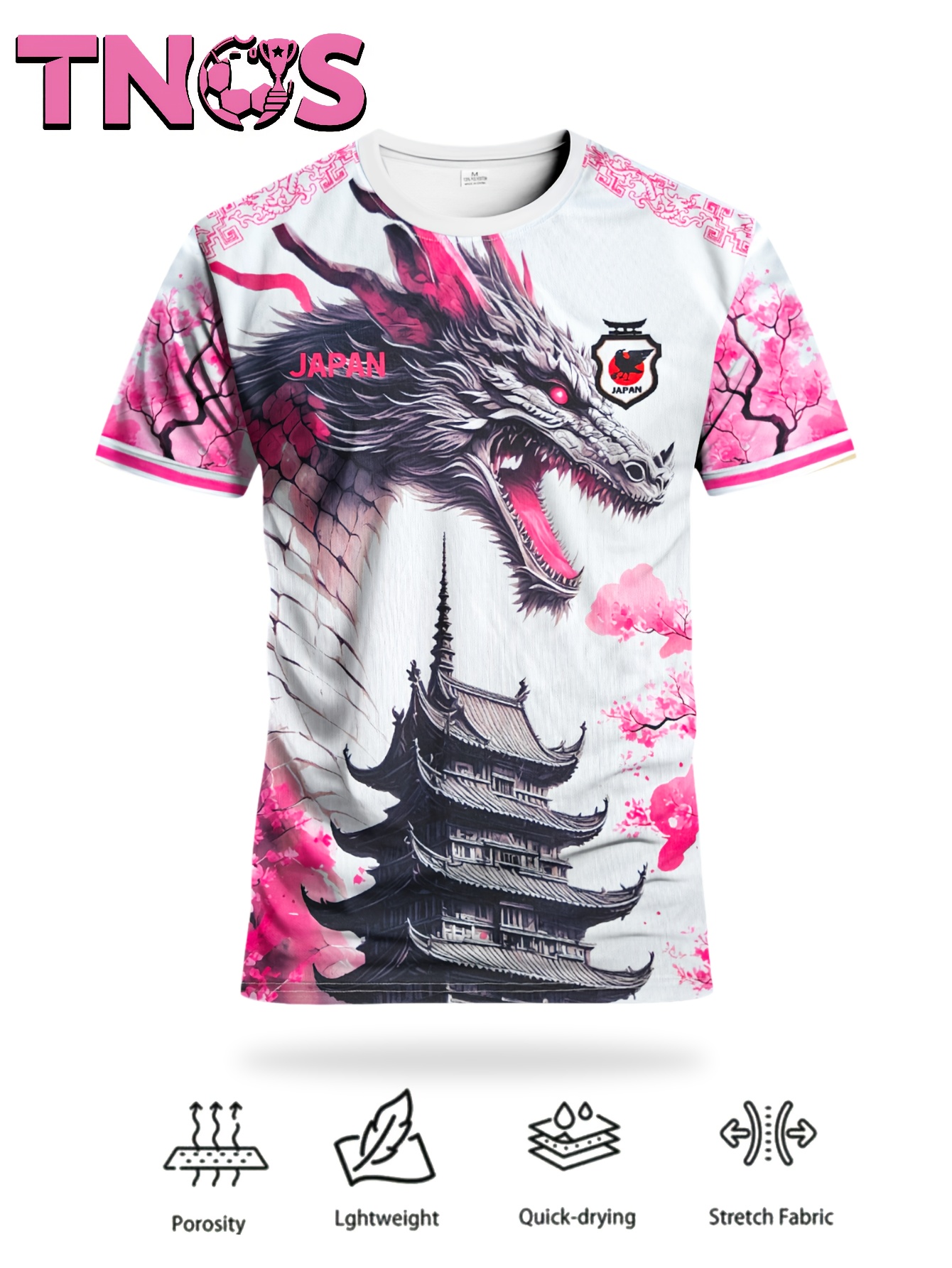 Streetwear Brand Japan - TNOS Spor Markası Japon Futbol Forması,