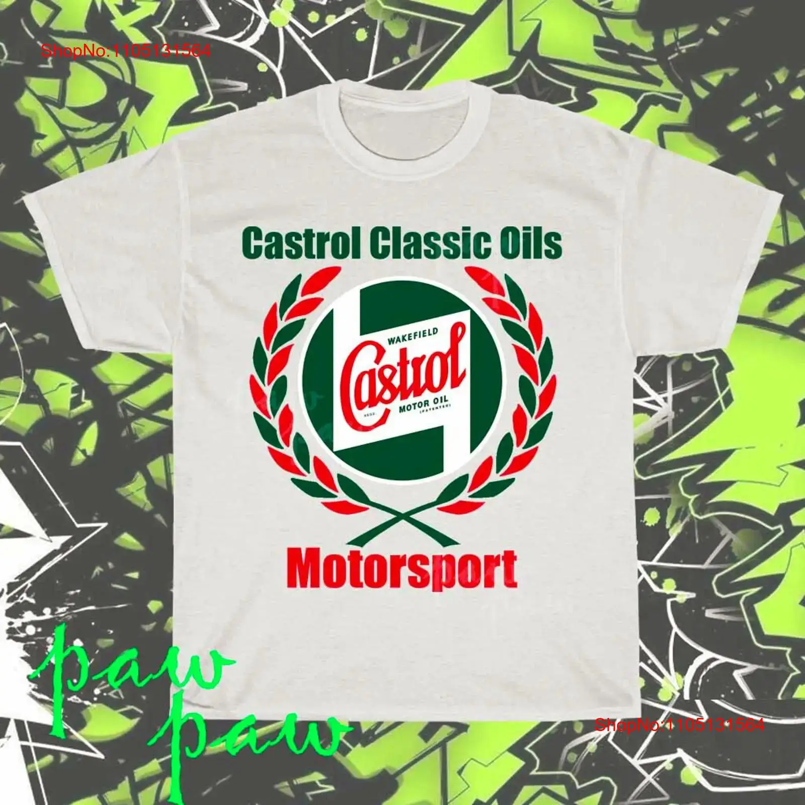 Streetwear Brand Logo Design - Yepyeni Castrol Yağ Logosu Amerikan Tişörtü