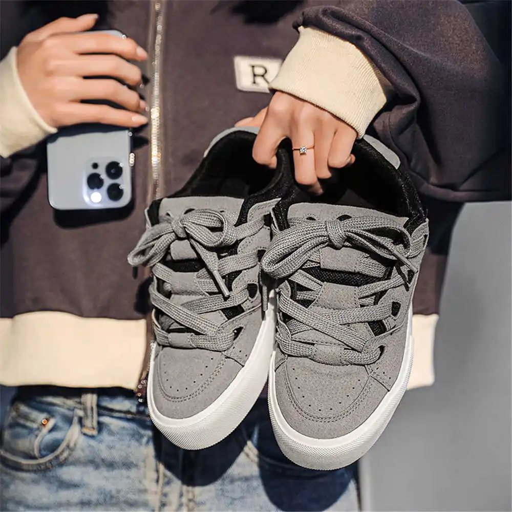 Streetwear Brand Store - Bağlama ile Hiphop kadın okul ayakkabısı