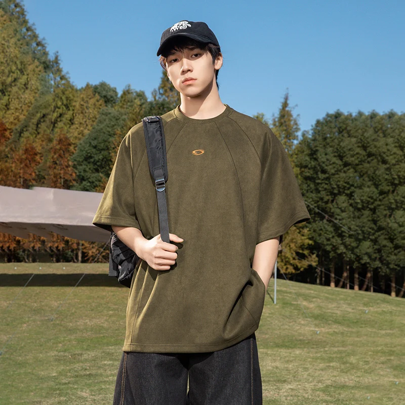 TFETTERS Marka Süet Düz Renk T - Streetwear Brand Korea incelemesi ve fiyatı