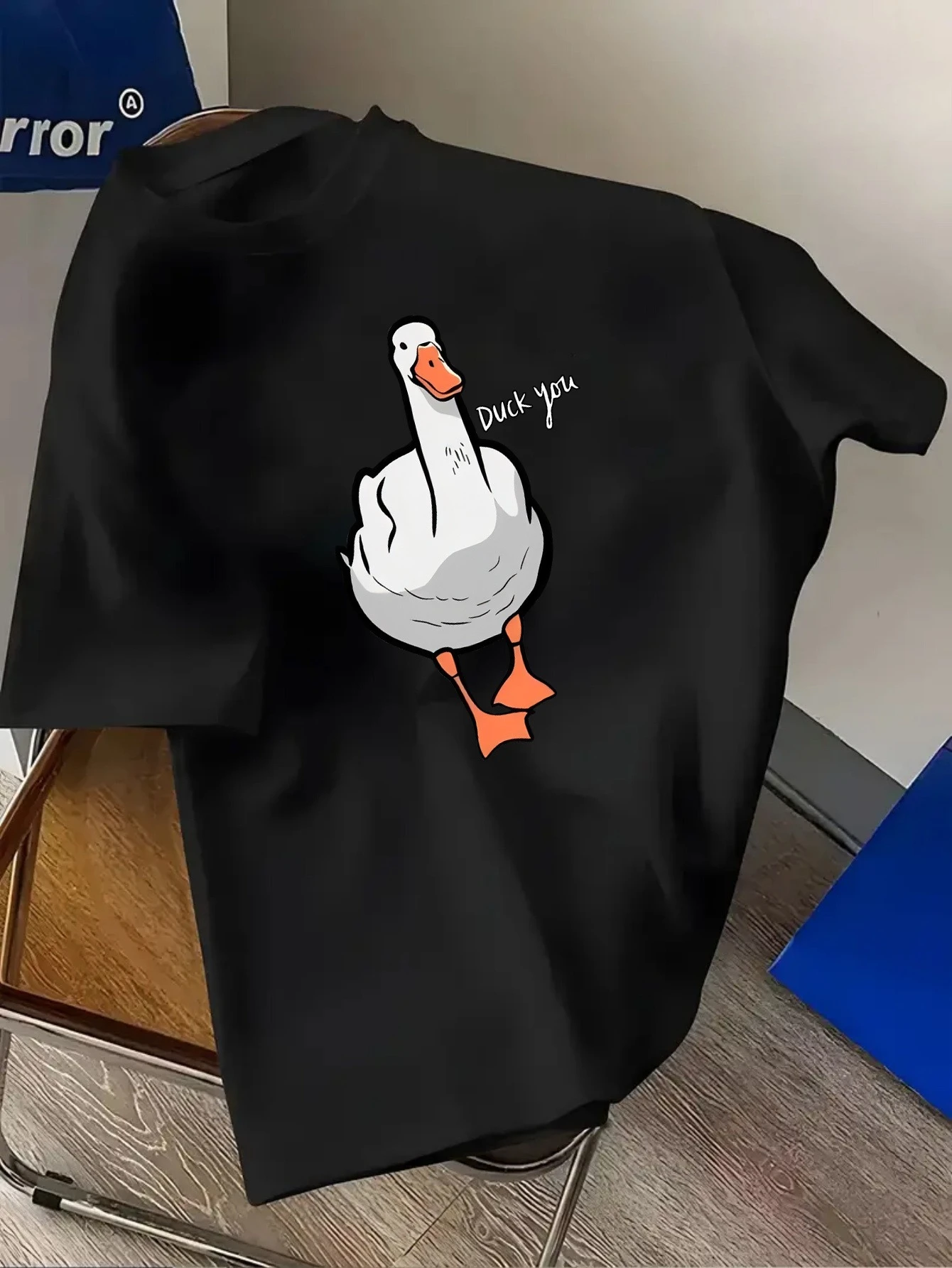 Komik Ördek Baskı Pamuklu Tişö - Streetwear Brand Top incelemesi ve fiyatı
