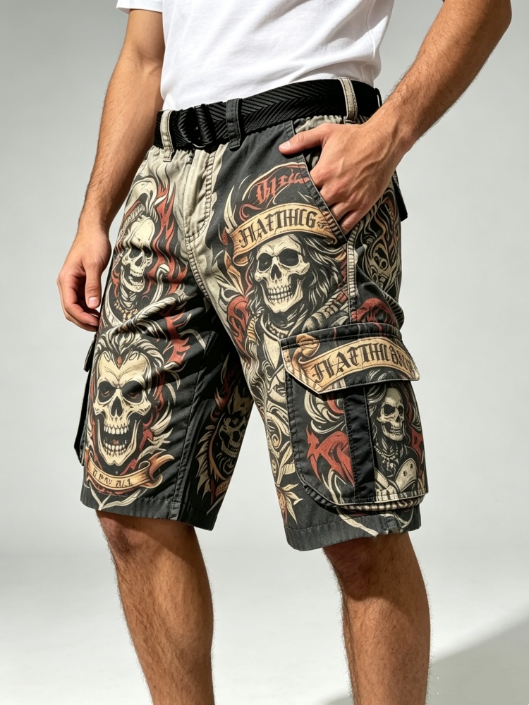 Erkek Rock Punk Tarzı Kargo Şo - Corteiz Cargo Pant incelemesi ve fiyatı
