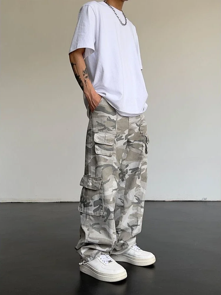 Gri Trekking Kamuflaj Düz Camo - Corteiz Cargo Pant incelemesi ve fiyatı