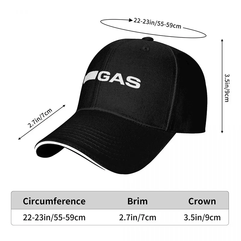 Yeni GAS Marka Logolu Siyah Be - Streetwear Brand Logo Design incelemesi ve fiyatı