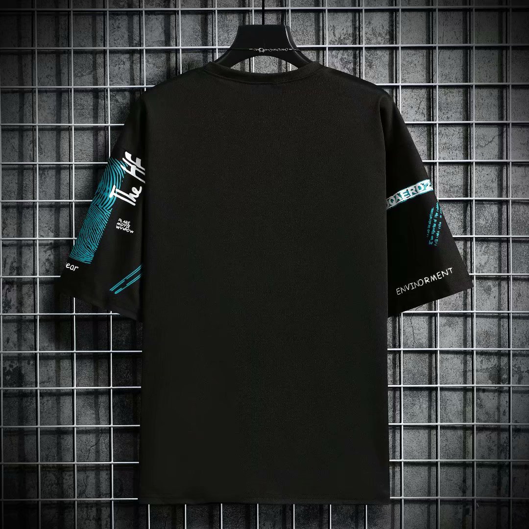 Erkekler Harajuku grafik siyah - Streetwear Brand Japan incelemesi ve fiyatı