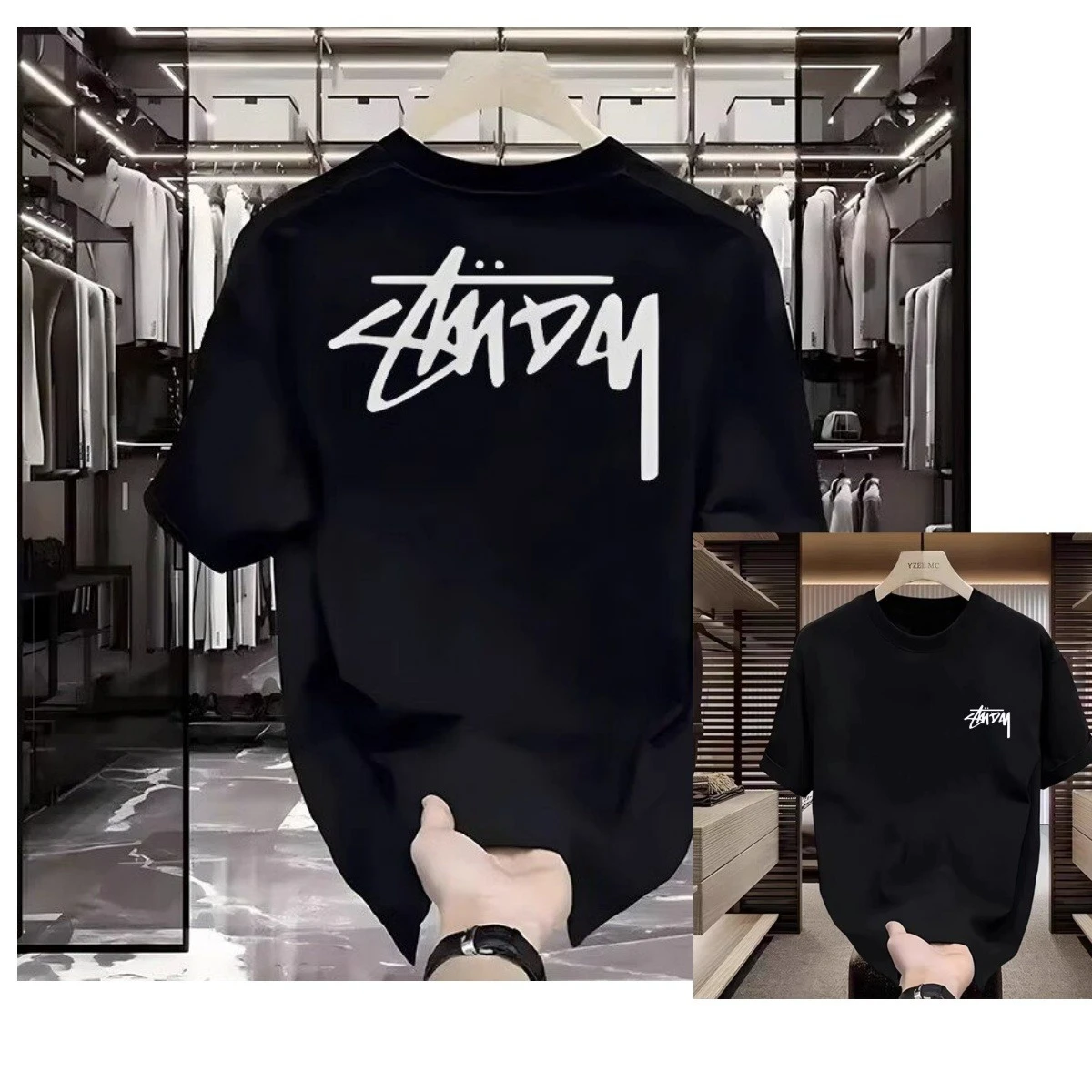 Pamuk Trendy Kore Tarzı Mektup - Streetwear Brand Korea incelemesi ve fiyatı